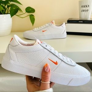 New Nike SB zoom Bruin leather white sneakers shoes